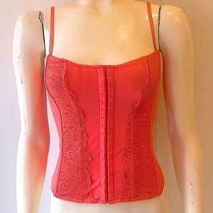 NWOT Marciano Embroidered Bustier/Camisole